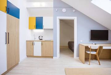 Улучшенный двухместный номер с 1 кроватью в Апартаментах Partner Guest House Baseina